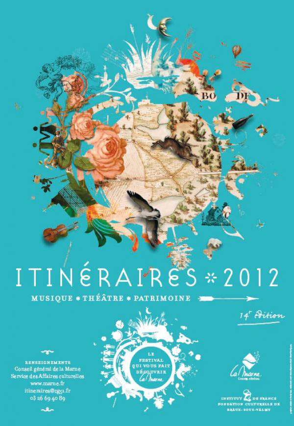 Affiche Festival Itinéraires